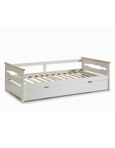 Cama Nido 90 x 190cm Modelo Zeri Blanco