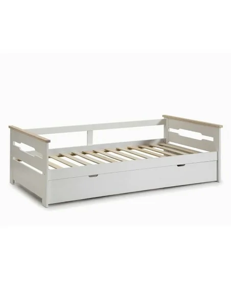 Cama Nido 90 x 190cm Modelo Zeri Blanco