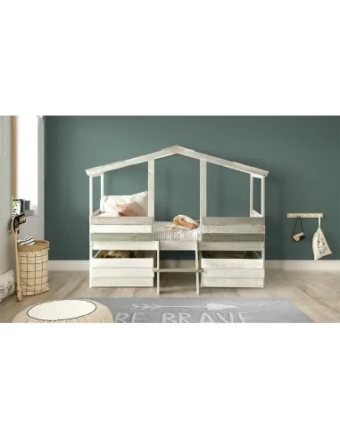 Cama Casa 90 x 190cm Modelo Aquiles Cama Casa 90 x 190cm Modelo Aquiles