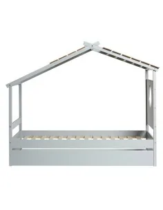 Cama Casa 90 x 190cm con Cajón Modelo Saya