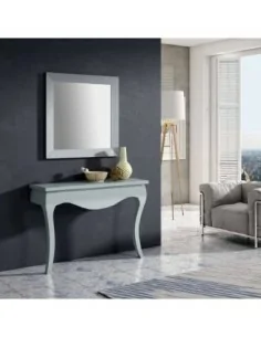 Recibidor estilo romantico con pata isabelina