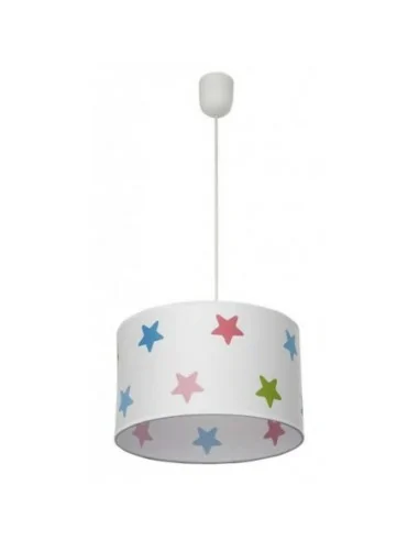 Colgante Star Estrellas De Colores 1xe27 Regx30d