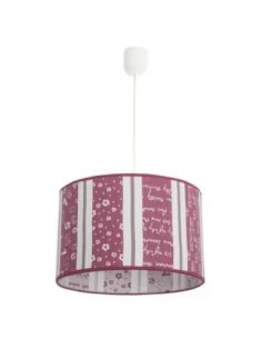 Colgante Retal Rosa 1xe27...