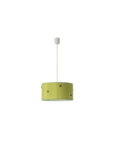 Colgante Boton Verde 1xe27...