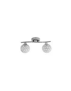 Regleta Kegan Cristal 2xg9...