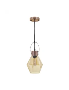 Colgante Ziva 1xe27 Cobre...