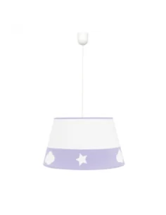 Colgante Galaxia 1xe27 Lila