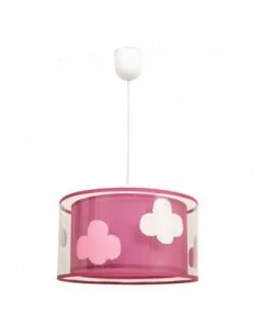 Colgante Nube Rosa 1xe27...
