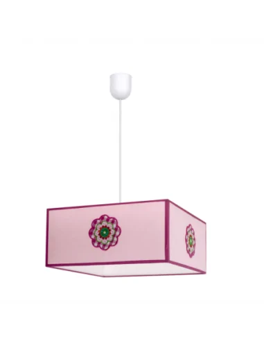 Colgante Petalo 1xe27 Rosa Regx35x35