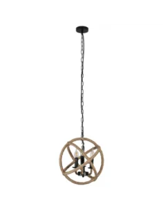 Colgante Soga 3xe27 Cuerda 35d