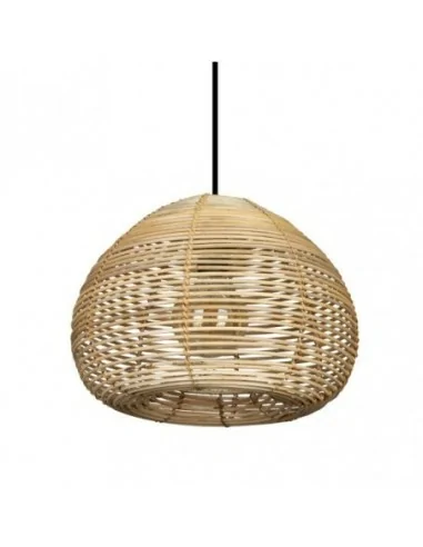 Colgante Rattan Dracena 1xe27 Regx35x35 Cm