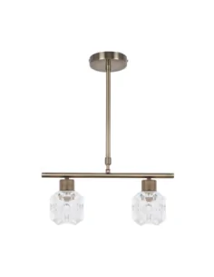 Lampara Derby 2xe14 Cuero...