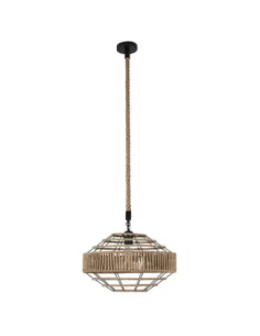 Colgante Yute 1xe27 Cuerda...