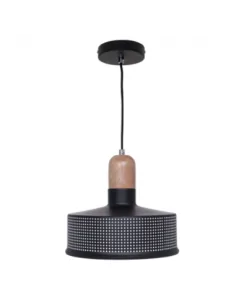 Colgante Anusca 1xe27 Negro...