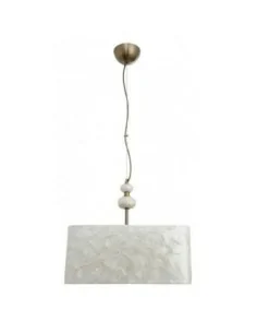 Colgante Darwin Cuero/nacar...