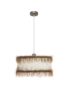 Colgante Hilos 1xe27 Beis 40 D