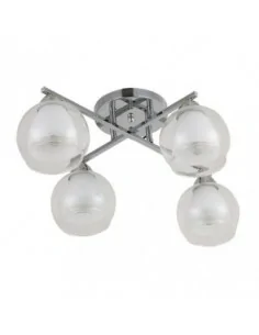 Lampara Makalu 4xe27 Cromo...