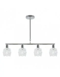 Lampara Derby 4xe14 Cromo
