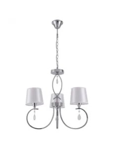 Lampara Rinca 3xe14 Cromo...