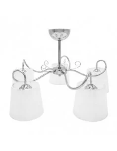 Lampara Cuzco 5xe14 Cromo...