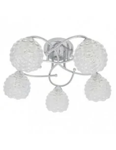 Lampara Bagan 5xe14 Cromo...