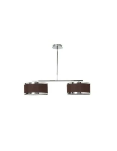 Lampara Lanzarote Marron 2xe27 (regx85)