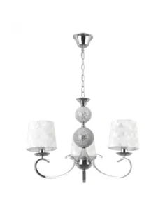 Lampara Mendoza 3xe14 Cromo...
