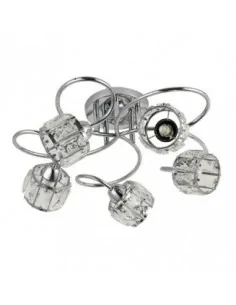 Lampara Cervino 5xg9 Cromo...