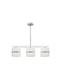 Lampara Caribe Blanco 3xe14...