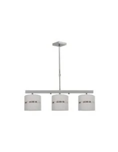 Lampara Caribe Gris 3xe27...