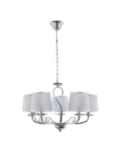 Lampara Sumba 5xe14 Cromo...