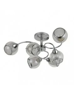 Lampara Stanley 6xe27 Cromo...