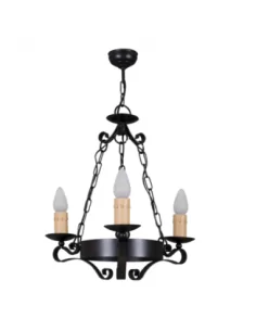 Lampara Rustica 3lxe27 60w...