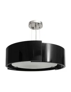 Colgante Oslo Cromo/negro...