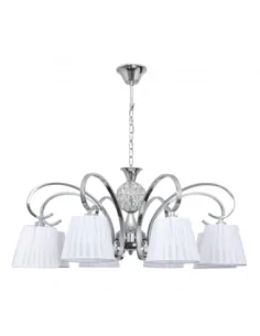 Lampara Panama 8xe14  Cromo...