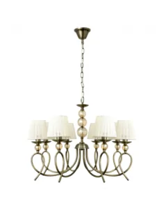 Lampara Rin 8xe14 Cuero Con...