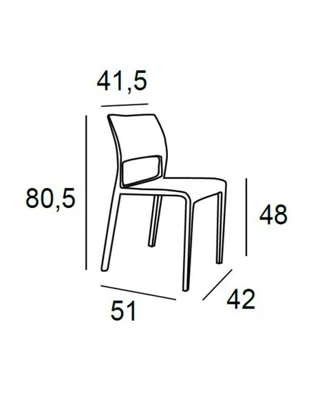 Silla de Comedor Merk Medidas Silla de Comedor Merk Medidas