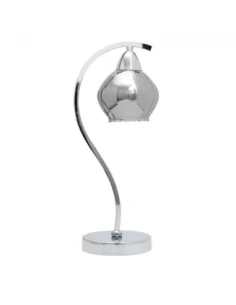 Sobremesa 1xe14 Smoky Cromo...