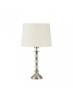 Sobremesa Nogal 1xe27 Cuero...