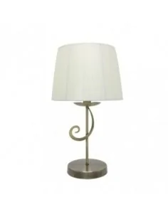 Sobremesa Luxor 1xe14 Cuero...