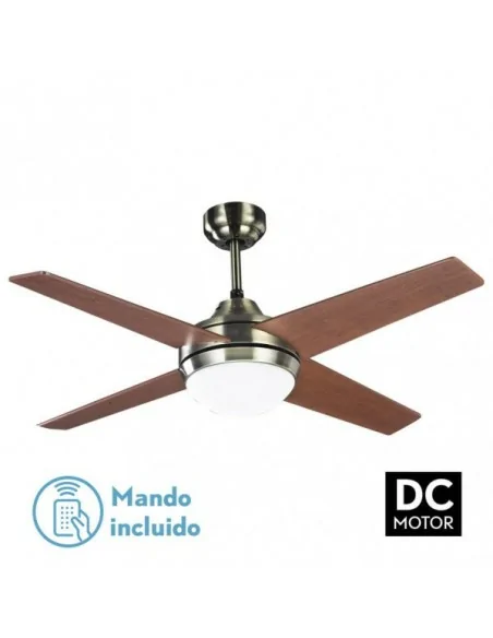 Ventilador de techo con motor DC y mando a distancia - Eolo