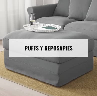 Puffs y Reposapies